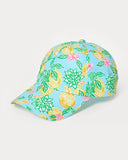 Lilly Pulitzer Women's Run Around Hat - Bluette Make Lemonade Accessories Small