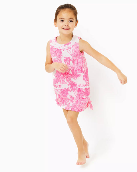 Lilly Pulitzer Girls Minisa Dress Living the hotsell Dream 8/10