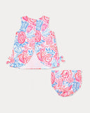 Baby Lilly Infant Shift Dress - Resort White Lil Sun Sea Sand