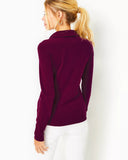 Lilly Pulitzer Women's Reema Polo Top - Amarena Cherry