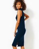 Lilly Pulitzer Women's Reema Sleeveless Polo Dress - Aegean Navy