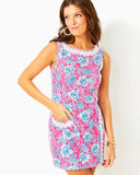 Lilly Pulitzer Women's Ginge Shift Romper - Roxie Pink Wave N Sea