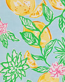 Lilly Pulitzer Women's UPF 50+ Eleni Pullover - Bluette Make Lemonade