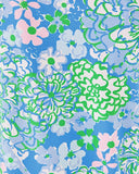 Lilly Pulitzer Women's UPF 50+ Alden Dress - Sunwashed Blue Plumes In Bloom