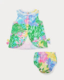 Lilly Pulitzer Baby Lilly Shift Dress - Multi Bright Delight Patch