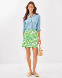 Lilly Pulitzer Women's Tropper Mini Skirt - Resort White Daffodil Hill