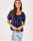 Lilly Pulitzer Adair Mini Bag - Resort White Barefoot Beachcombers