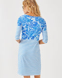 Lilly Pulitzer x Saint James Propriano Dress in Azure Soleil Engineered