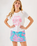 Lilly Pulitzer Florie Terry Skort - Multi Royal Coral