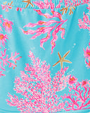 Lilly Pulitzer Florie Terry Skort - Multi Royal Coral