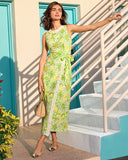 Lilly Pulitzer Fresia Stretch Maxi Shift Dress - Limoncello Sunbelievable