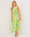 Lilly Pulitzer Fresia Stretch Maxi Shift Dress - Limoncello Sunbelievable