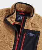Vineyard Vines Men's Sherpa SuperShep™ Vest - Officer Khaki