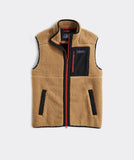 Vineyard Vines Men's Sherpa SuperShep™ Vest - Officer Khaki