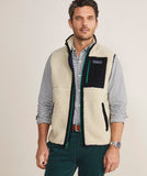 Vineyard Vines Men's Sherpa SuperShep™ Vest - Stone