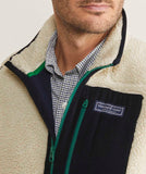 Vineyard Vines Men's Sherpa SuperShep™ Vest - Stone