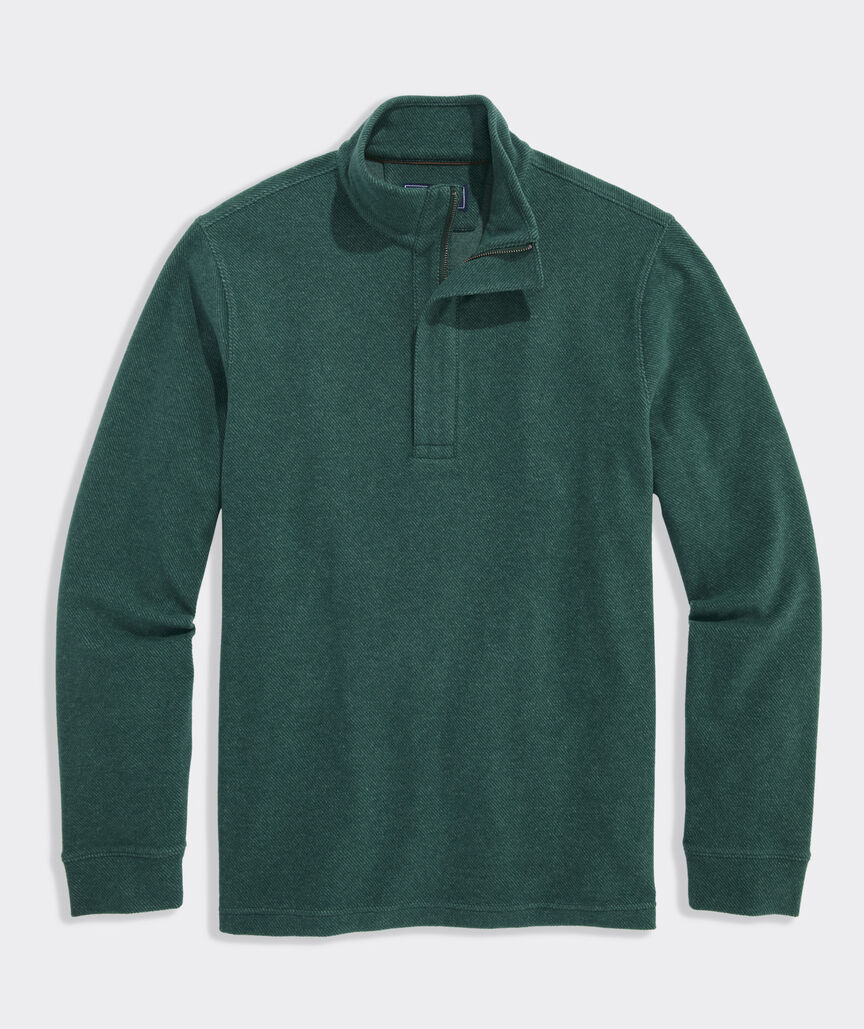 Vineyard Vines Men's Calmwater Quarter Zip - Charleston Green