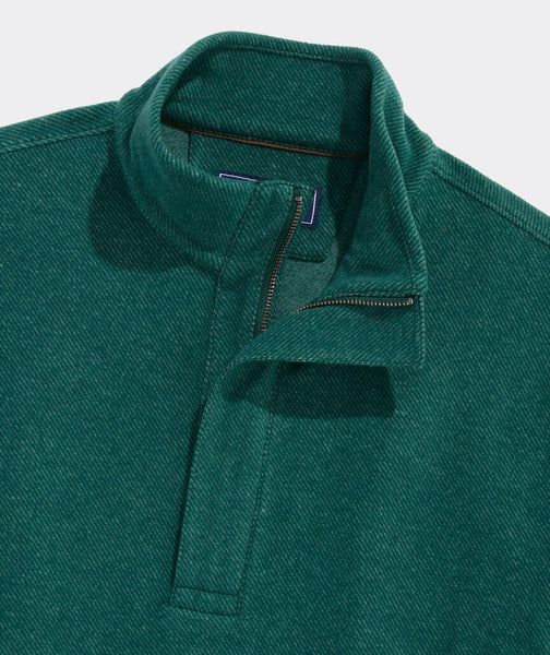Vineyard Vines Men's Calmwater Quarter Zip - Charleston Green