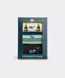 Vineyard Vines Men's Holiday Party 3-Pack Socks - Multi