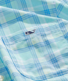 Vineyard Vines Men's On-The-Go Lightweight Plaid Shirt - Island Paradise