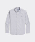 Vineyard Vines Men's Oxford Stripe Shirt - Stp Nautical Navy