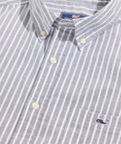 Vineyard Vines Men's Oxford Stripe Shirt - Stp Nautical Navy