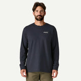 Patagonia Men's Long-Sleeve Casting Logo Responsibili-Tee® - Pumice