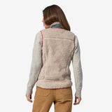 Patagonia Women's Classic Retro-X® Fleece Vest - Natural w/Nouveau Green