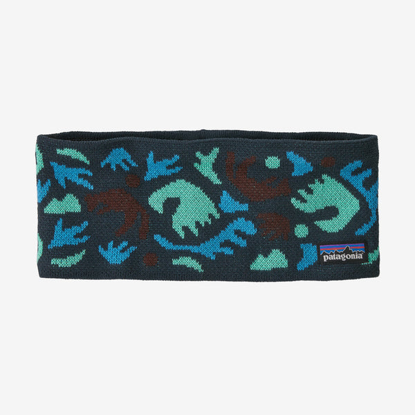 Patagonia Women's Powder Town Headband - Across Oceans: Smolder