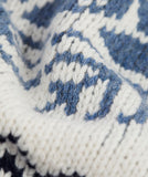 Vineyard Vines Women's Patchwork Fair Isle Mockneck Sweater - Marshmallow