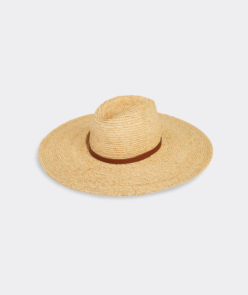 Vineyard Vines Women's Raffia Sun Hat - Natural