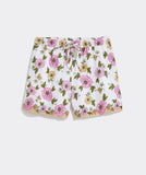 Vineyard Vines Women's Linen Tie-Waist Shorts - Botanical Scarf - WC