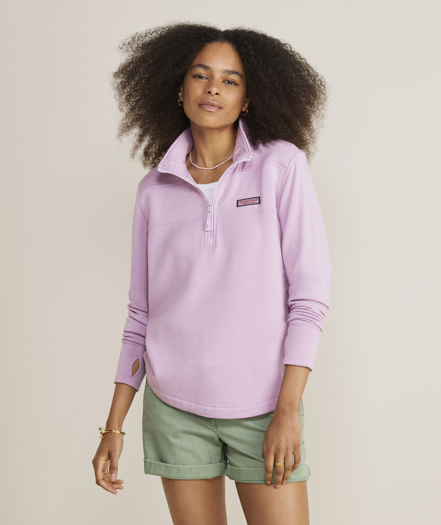 Vineyard Vines Women's Dreamcloth® Relaxed Shep Shirt™ - Lilac Ice