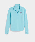 Vineyard Vines Women's Dreamcloth® Relaxed Shep Shirt™ - Aqua Ocean Heather
