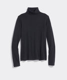 Vineyard Vines Women's Heritage Rib Turtleneck - Jet Black