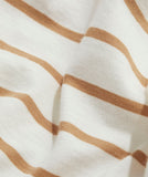 Vineyard Vines Women's Striped Pima Cotton Turtleneck - Marsh/Almond