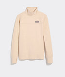 Vineyard Vines Women's Double Brushed Dreamcloth® Funnel Neck Pullover - Oatmeal Heather