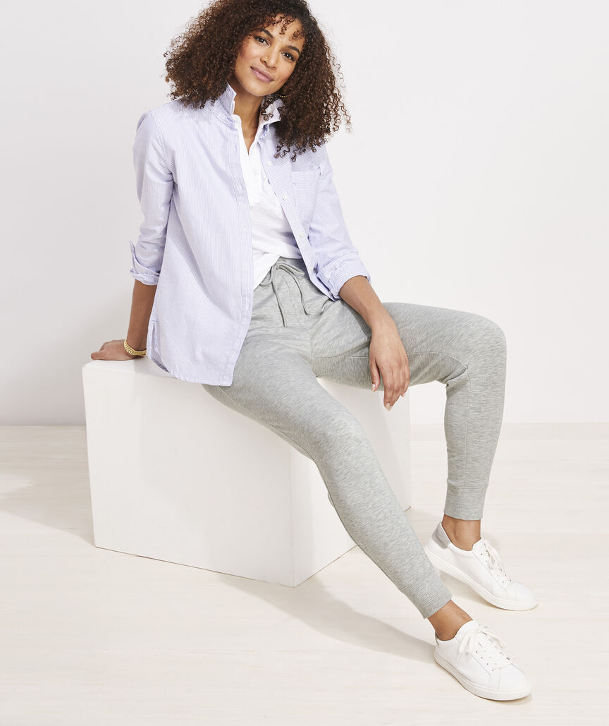 Vineyard Vines Women's Dreamcloth® Joggers - Light Gray Heather