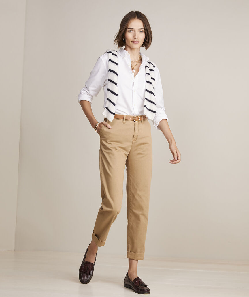 Vineyard Vines Women's Classic Chinos - Officer Khaki