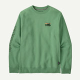 Patagonia '73 Skyline Uprisal Crew Sweatshirt - Ellwood Green