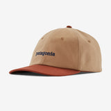 Patagonia Fitz Roy Icon Trad Cap - Text Logo: Grayling Brown