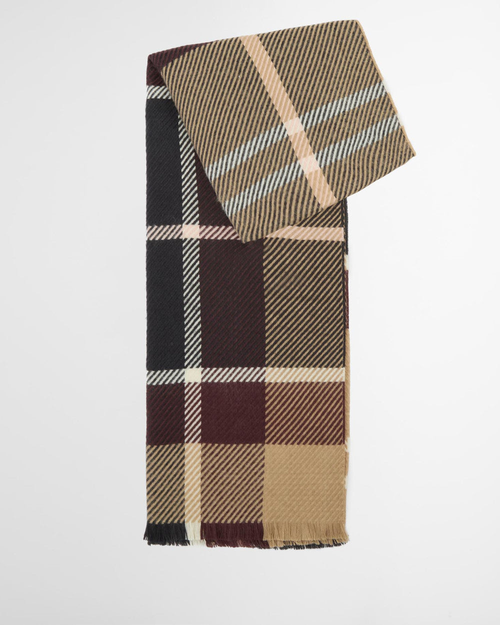 Barbour Blair Tartan Scarf - Gardenia Tartan