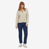 Patagonia Women's Recycled Wool-Blend Cardigan - Dyno White