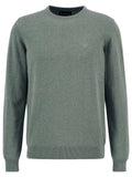 Barbour Men's Pima Cotton Crew Neck Jumper - Thyme