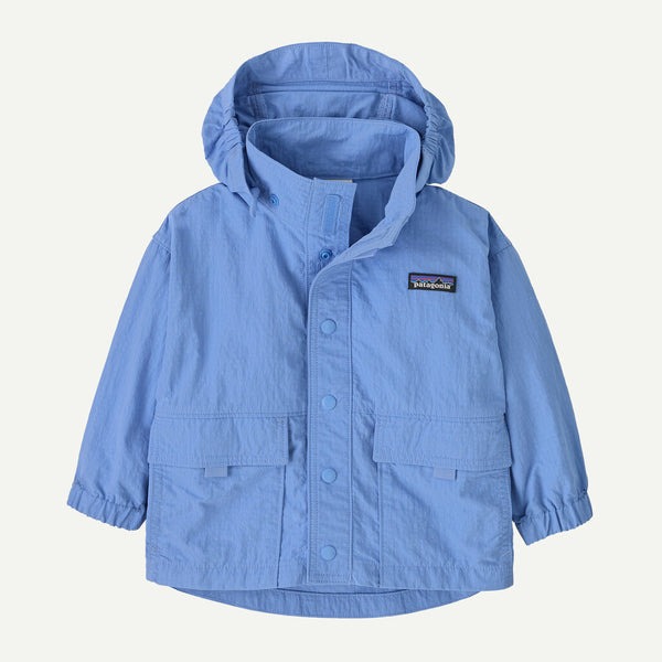 patagonia 子供用ウェアセット 24M ブルー 3.5歳くらいまで Patagonia Baby Outdoor Everyday Jacket - Abundant Blue | Krizia Martin