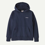 Patagonia Kids' Hoody Sweatshirt - P-6 Logo: New Navy