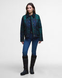 Barbour Women's Loudon Tartan Quilted Jacket - Blackwatch Tartan