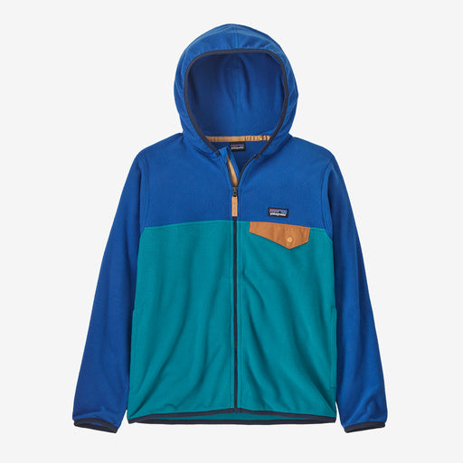 Patagonia Kids' Micro D® Snap-T® Fleece Jacket - Belay Blue