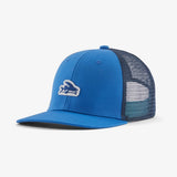 Patagonia Kids' Trucker Hat - Flying Fish Felt Patch: Bayou Blue
