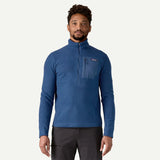 Patagonia Men's R1 Air Zip Neck - Clement Blue